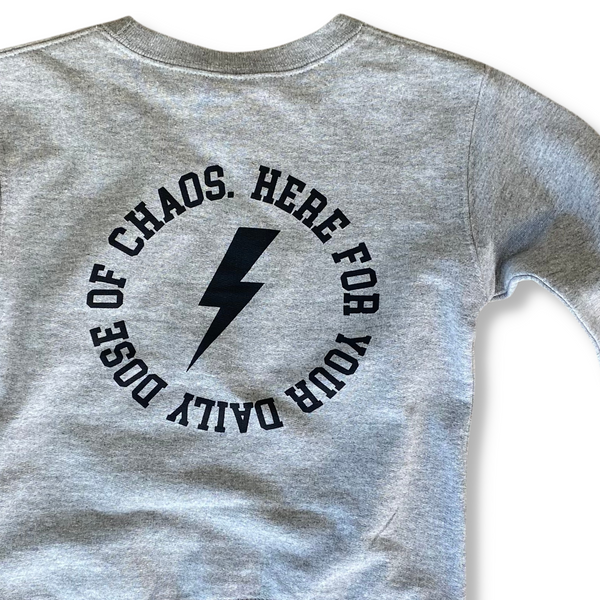 Rad Kids Crew Sweatshirt (Black)