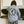 A child wearing an ash gray crew sweatshirt with text and a lightning bolt design on the back.