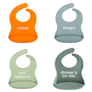 Silicone Bib 4 Pack Bundle #3