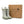 Golden and white checkered rain boots with a cardboard box branded with 'Denver James' on a white background. 