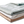 A stack of folded microfiber beach towels in beige, mint green, and stone colors, with the text 'Wild Child' visible on the gray towel.